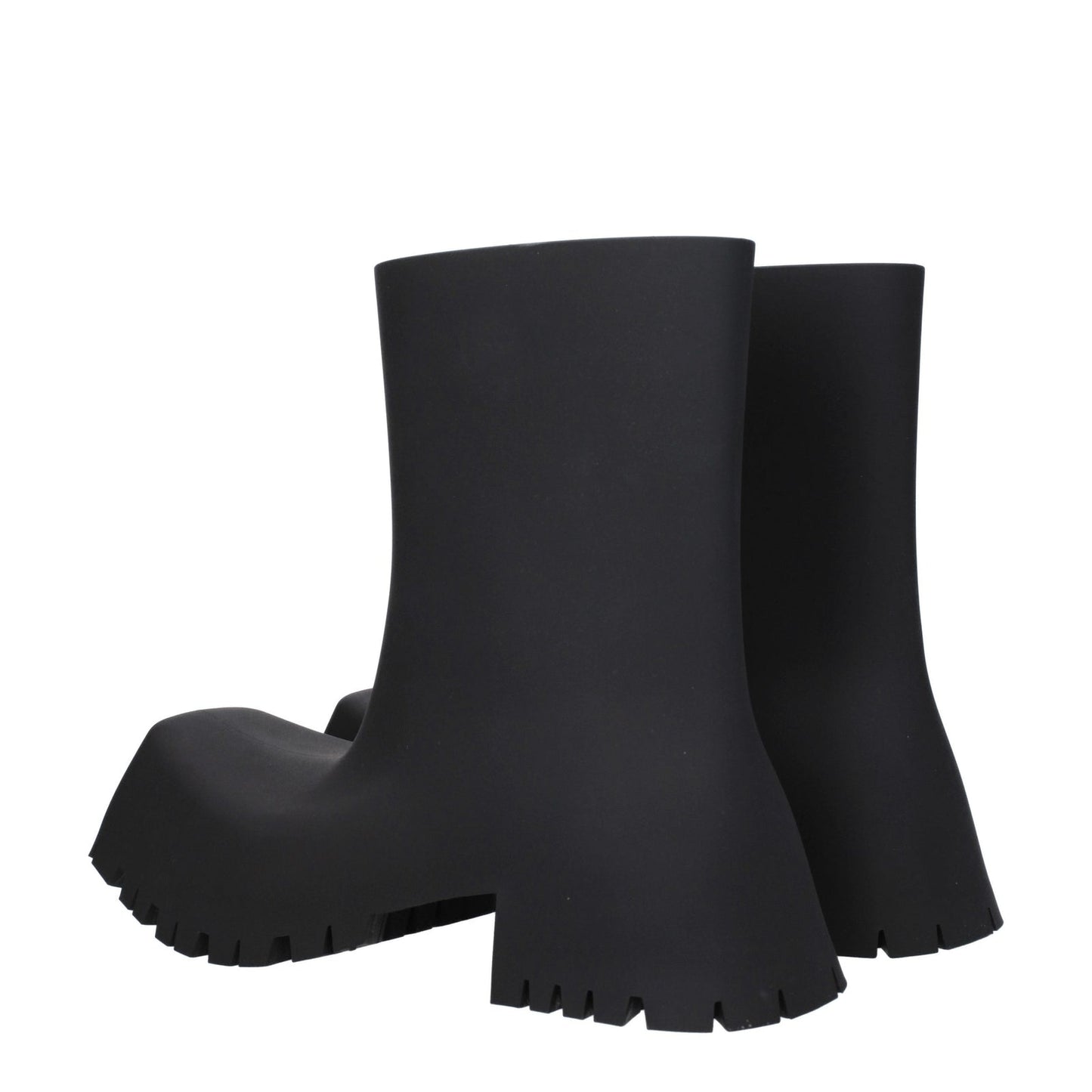 Balenciaga バレンシアガトルーパーブーツ女性ラバーブラック - Image 4