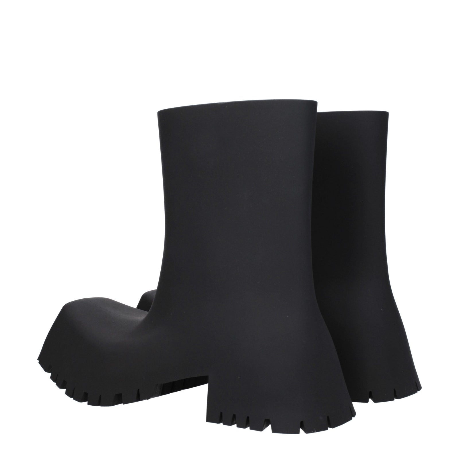 Balenciaga バレンシアガトルーパーブーツ女性ラバーブラック - Image 4