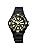 Casio MRW-200 Men's Standard Quartz Watch, Black x Yellow MRW-200H-9BV, sports