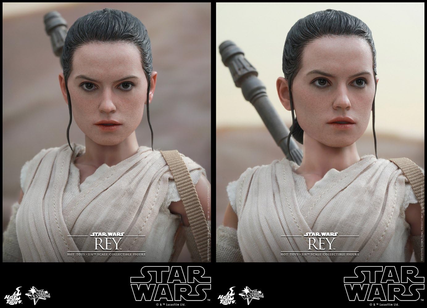 ムービー・マスターピース スター・ウォーズ/フォースの覚醒 レイ 1/6スケール プラスチック製 塗装済み可動フィギュア