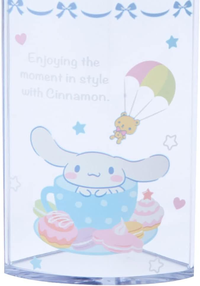 Sanrio 213161 Sanrio Pen Stand, Blue, Saxophone, Plastic, Cinnamoroll, Cinnamoroll, 360 Degree Rotation, Pen Stand, Pen Holder, Cosmetics, Makeup Brush, Tulle, Pet Character