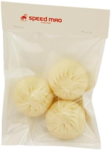 speed mao Real Like Delicious Chinese Bun Meat Bread Food Model Food Sample Set of 3