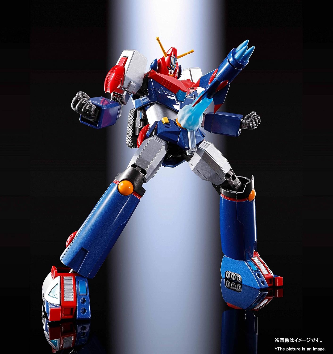 Tamashi Nations Soul of Chogokin GX-90 Super Electromagnetic Robot Con Butler V F.A. Approx. 7.1 inches (180 mm), Diecast & ABS & PVC Pre-painted Action Figure