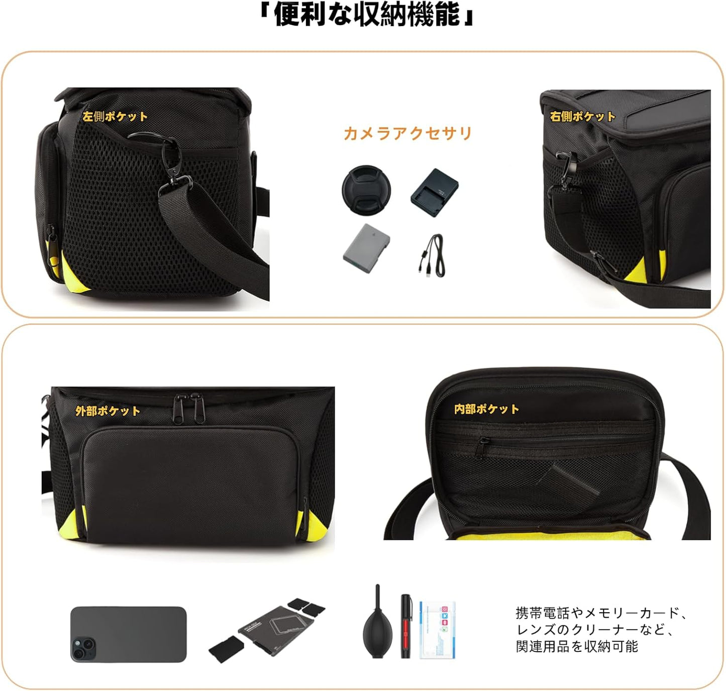 Nikon Camera Bag for DSLR D7500 D7100 D3200 D5600 D90 Men's Z5 Z50 Z30 Shoulder Photography ZFC Nikon, Black, Modern
