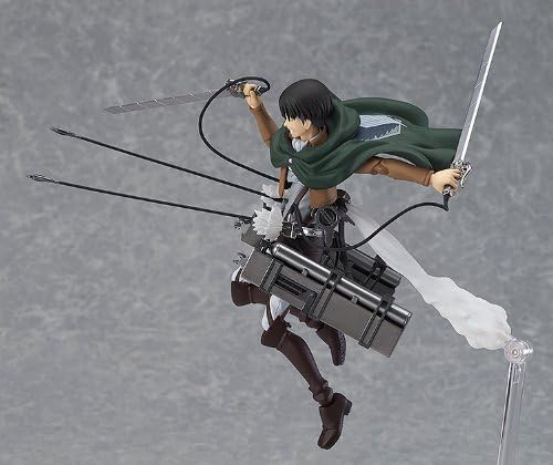 figma Attack on Titan Levi 200304 Non-Scale ABS & PVC Pre-Painted Action Figure for Resale