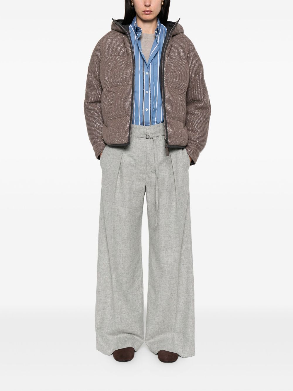 Brunello Cucinelli Cashmere Down Jacket - Image 4