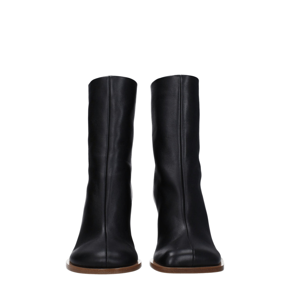 Jacquemus Jacquemus Stivaletti Donna Pelle Nero - Image 4