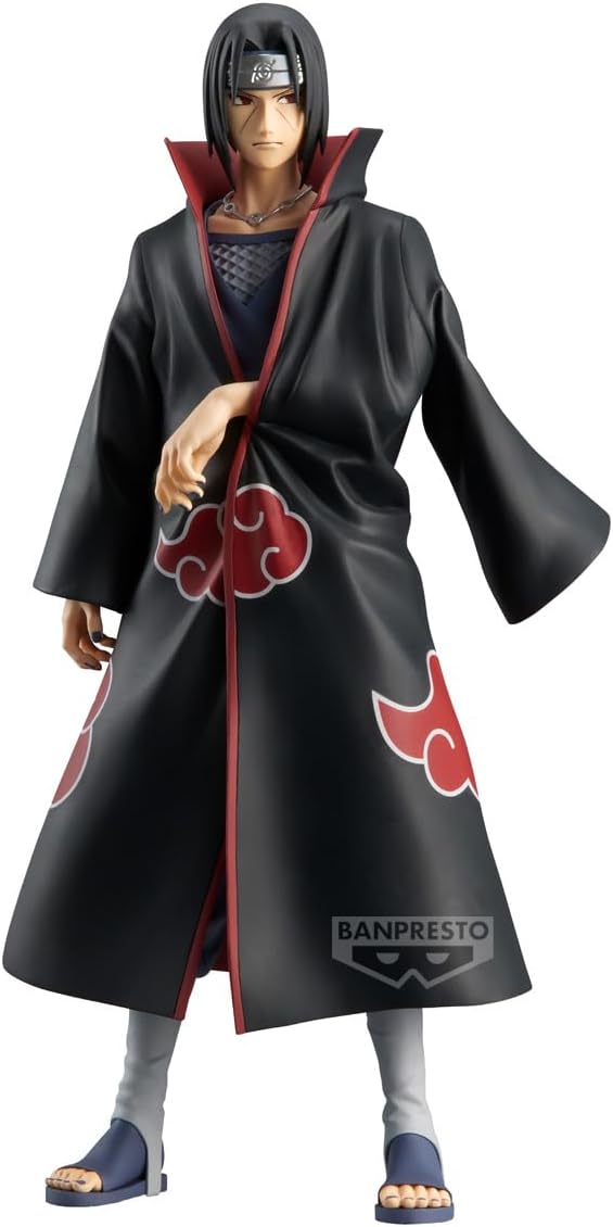 Banpresto Naruto Uchiha Shippuden Grandist, 11.0 inches (28 cm), BP28670P Multicolored Collectible Figure, Perfect for Anime Fans