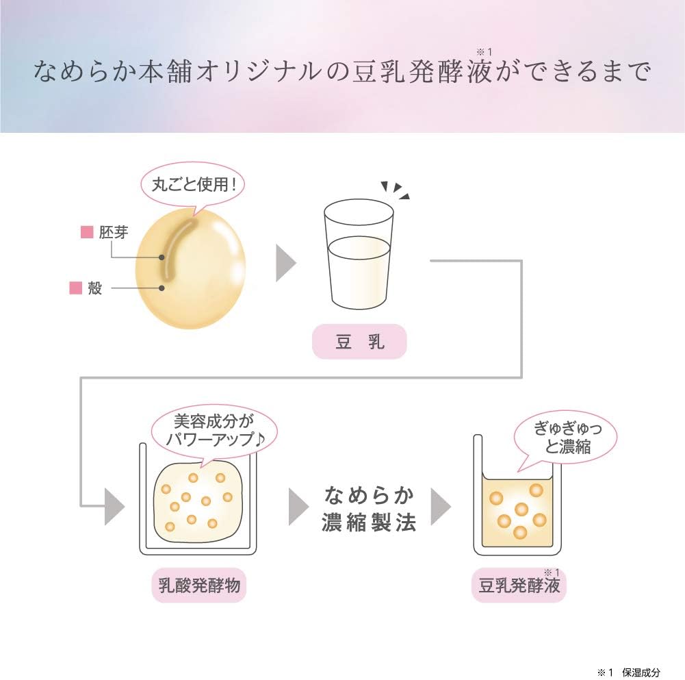 Nameraka Honpo Medicated Cleansing Face Wash N 5.3 oz (150 g) Soy Milk Isoflavone Facial Cleansing Foam