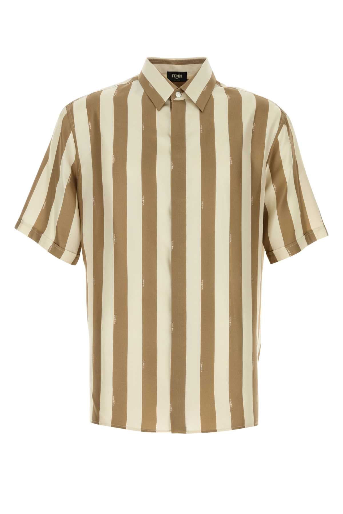 Fendi フェンディ プリント シルク シャツ - Image 4