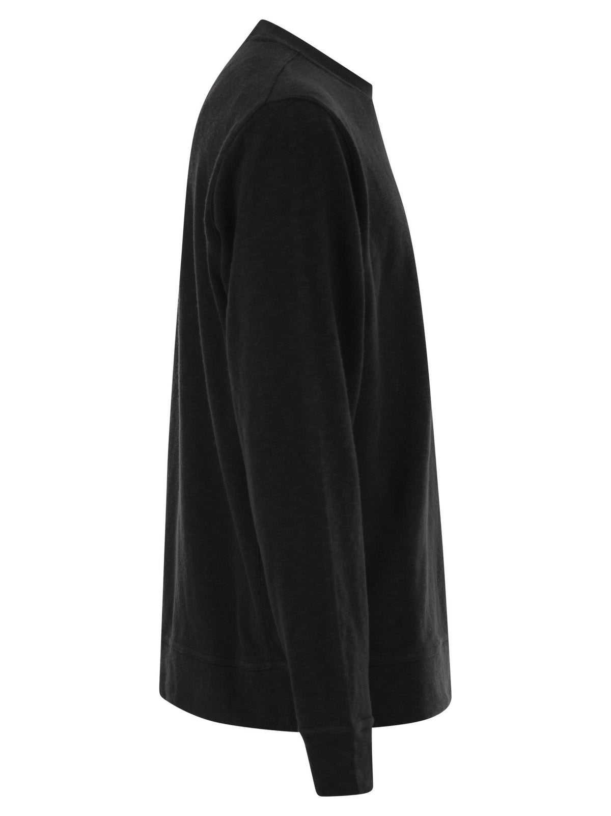 Stone Stone Island Stone Island Crewneck Sweatshirt With Badge - Image 4