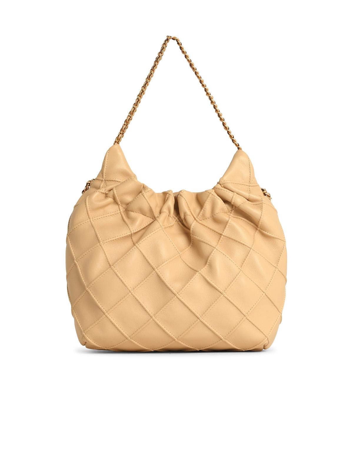 Tory Tory Burch 'Fleming' Cream Lear Bag - Image 4