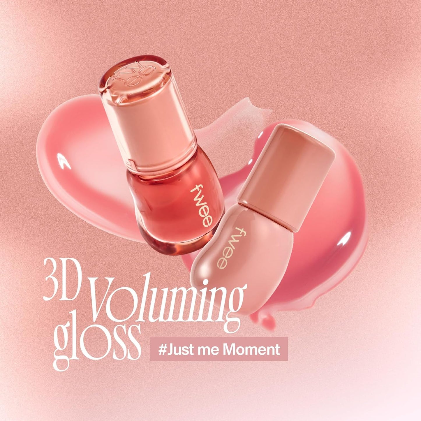 fwee Fee 3D Voluming Gloss Lip Gloss (B01 70% Vanilla, 5.3g)