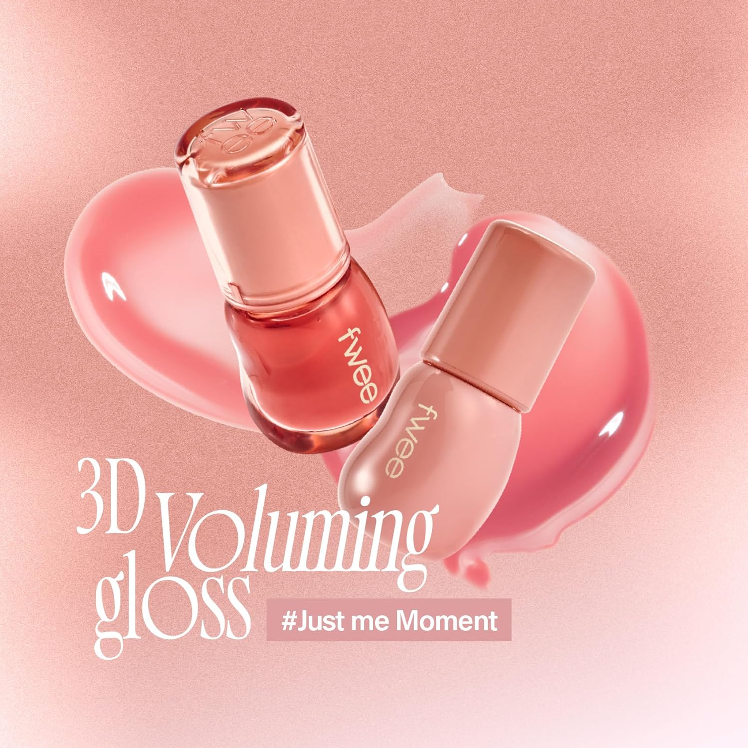 fwee Fee 3D Voluming Gloss Lip Gloss (B01 70% Vanilla, 5.3g)