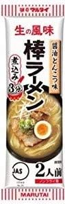 3 Types of Marutai Stick Ramen: Original Yatai Tonkotsu, Soy Sauce Tonkotsu (2 servings per bag (6 servings))