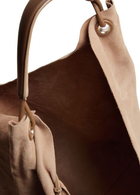 THE ROW Bindle Three bag in suede - Image 4