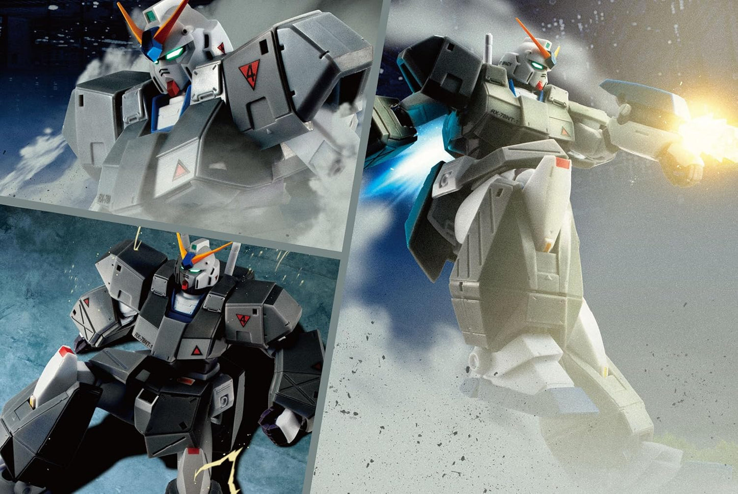 TAMASHII NATIONS Robot Spirits, Mobile Suit Gundam 0080, War in the Pocket, RX-78NT-1, Gundam NT-1 & Chobam Armor Version, A.N.I.M.E. Approx. 4.9 inches (125 mm), ABS & PVC Pre-painted Action Figure