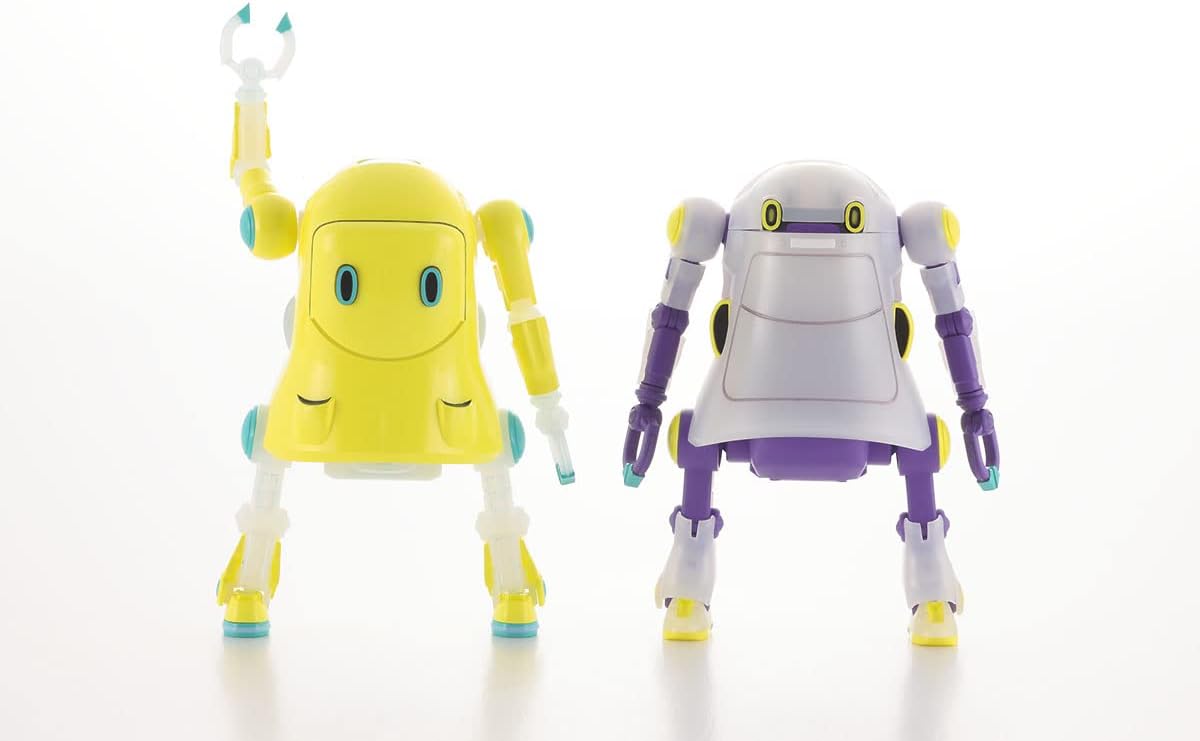 Hasegawa 64797 Creator Works Series Mechatro Wego No. 19 Gusto Shisu & Poncho 1/35 Scale Plastic Model