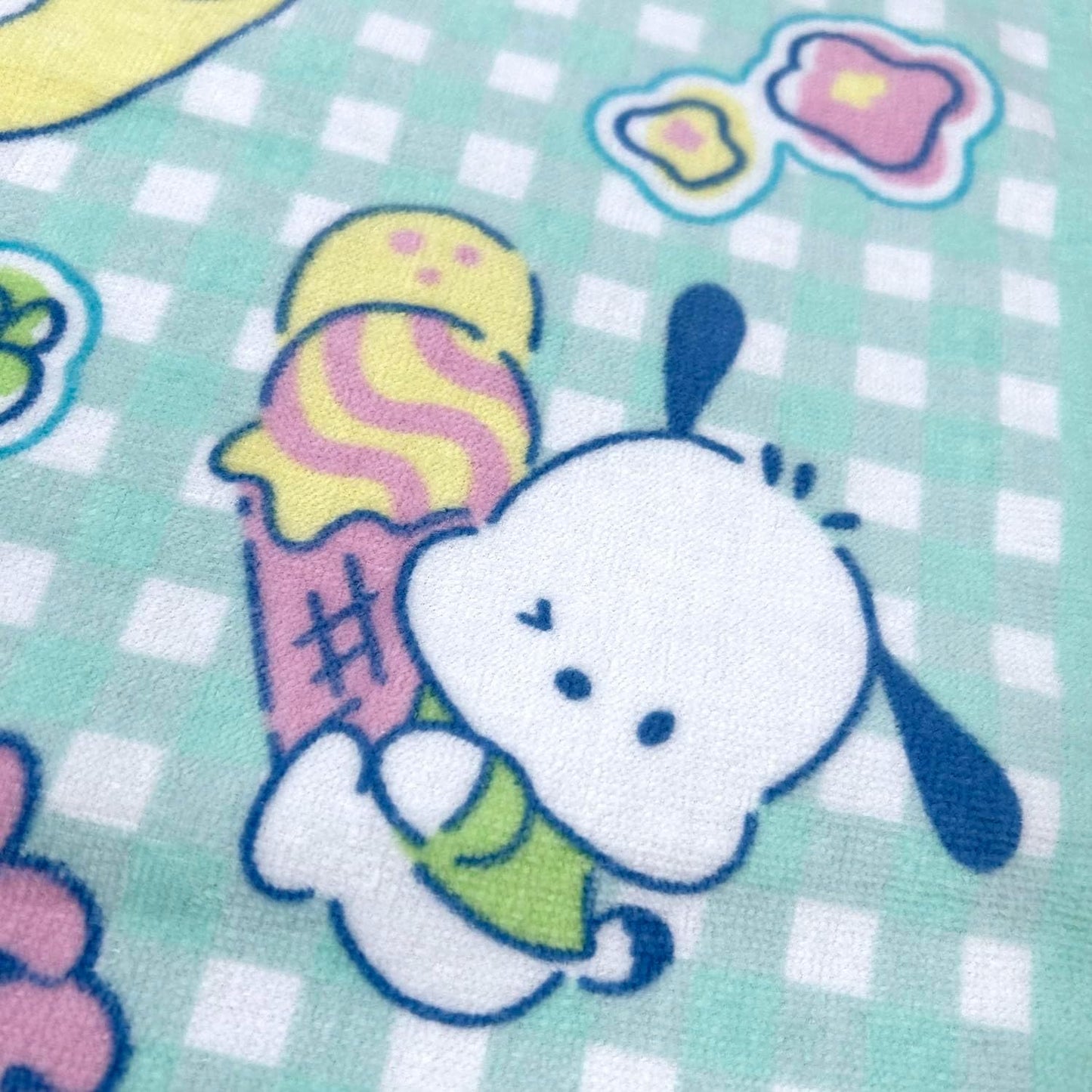 Nomura Towel Sanrio Characters Pochacco Bath Towel, 1 Piece, 23.6 x 47.2 inches (60 x 120 cm), 100% Cotton