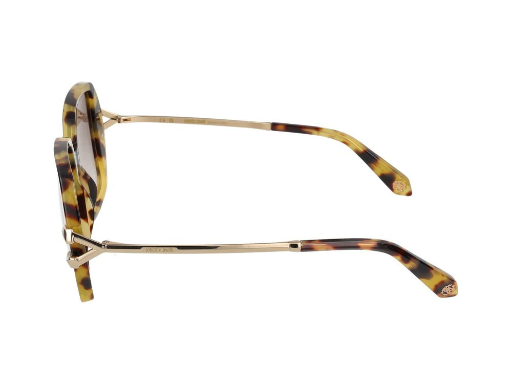 Cavalli サングラスRoberto Cavalli SRC030 777 G Avana Marrone/Miele/17/145 - Image 4