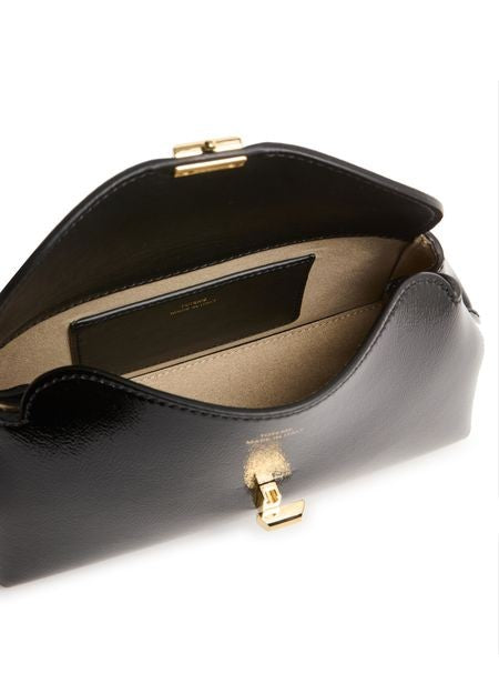 TOTEME Mini T-Lock naplack clutch - Image 4