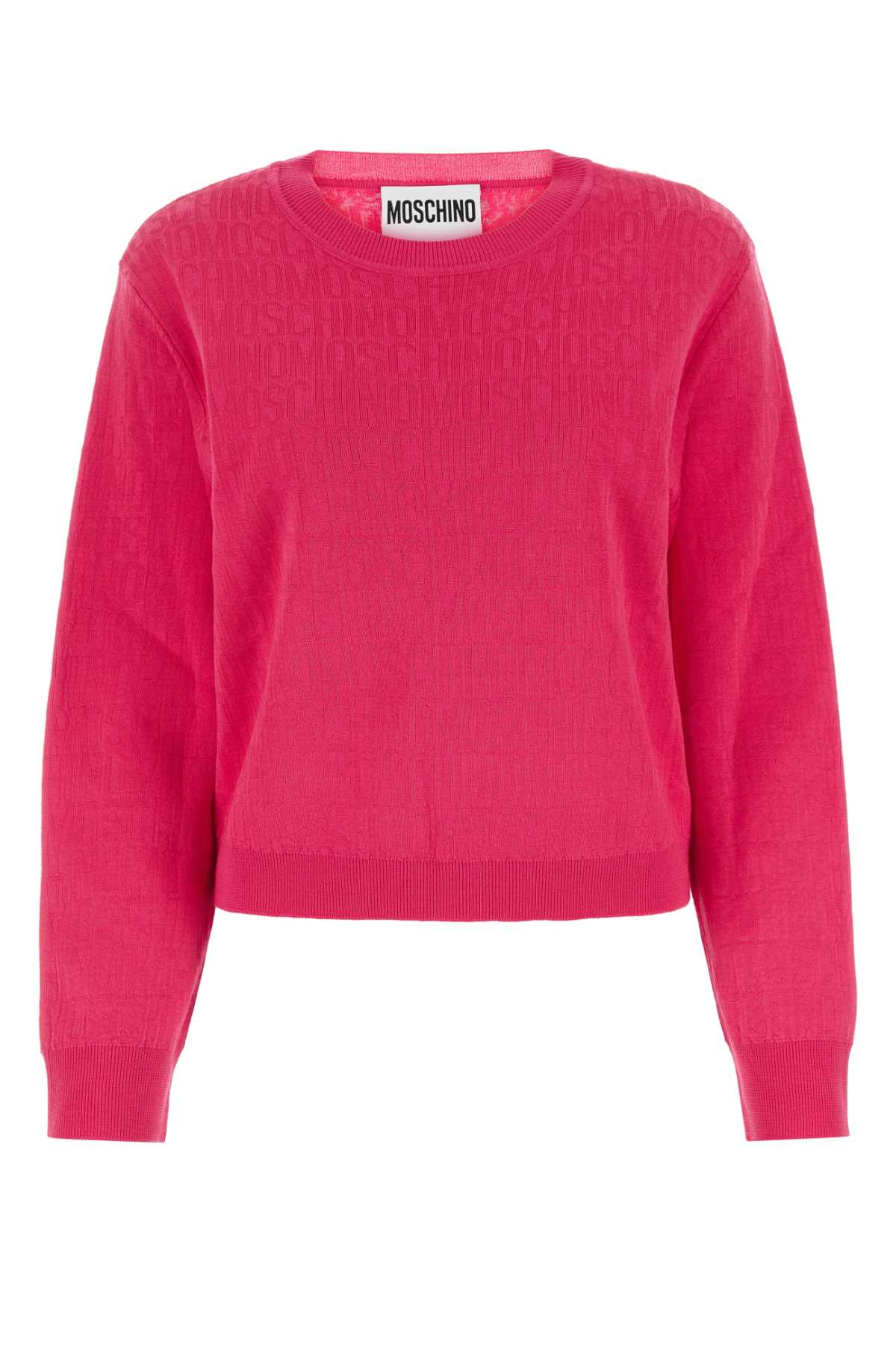 Moschino Moschino Fuchsia Viscose Seater - Image 4