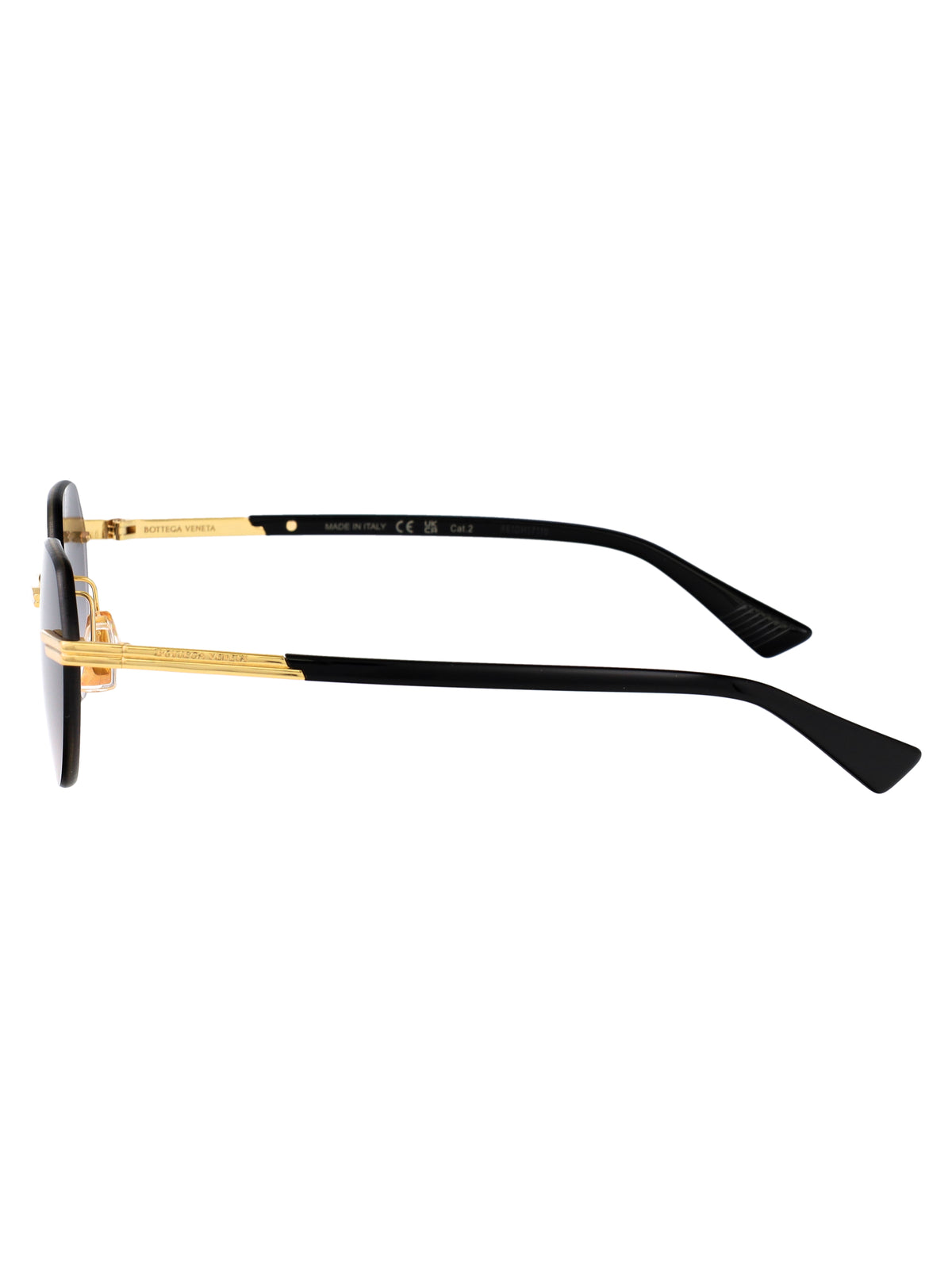 Bottega Bottega VenetaラウンドサングラスBV1379 S 001 - Image 4