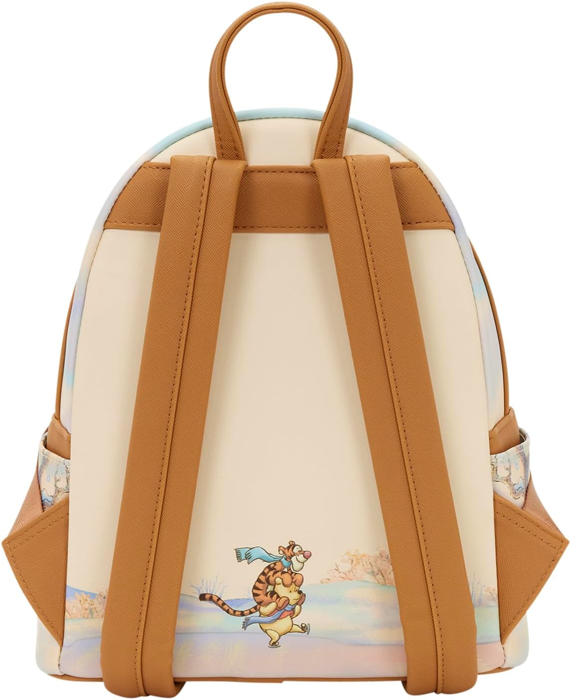 Loungefly - Disney - Winnie The Pooh - Winter Sledding Scene - Mini Backpack - Cute Bag to Collect - Gift Idea - Official Products