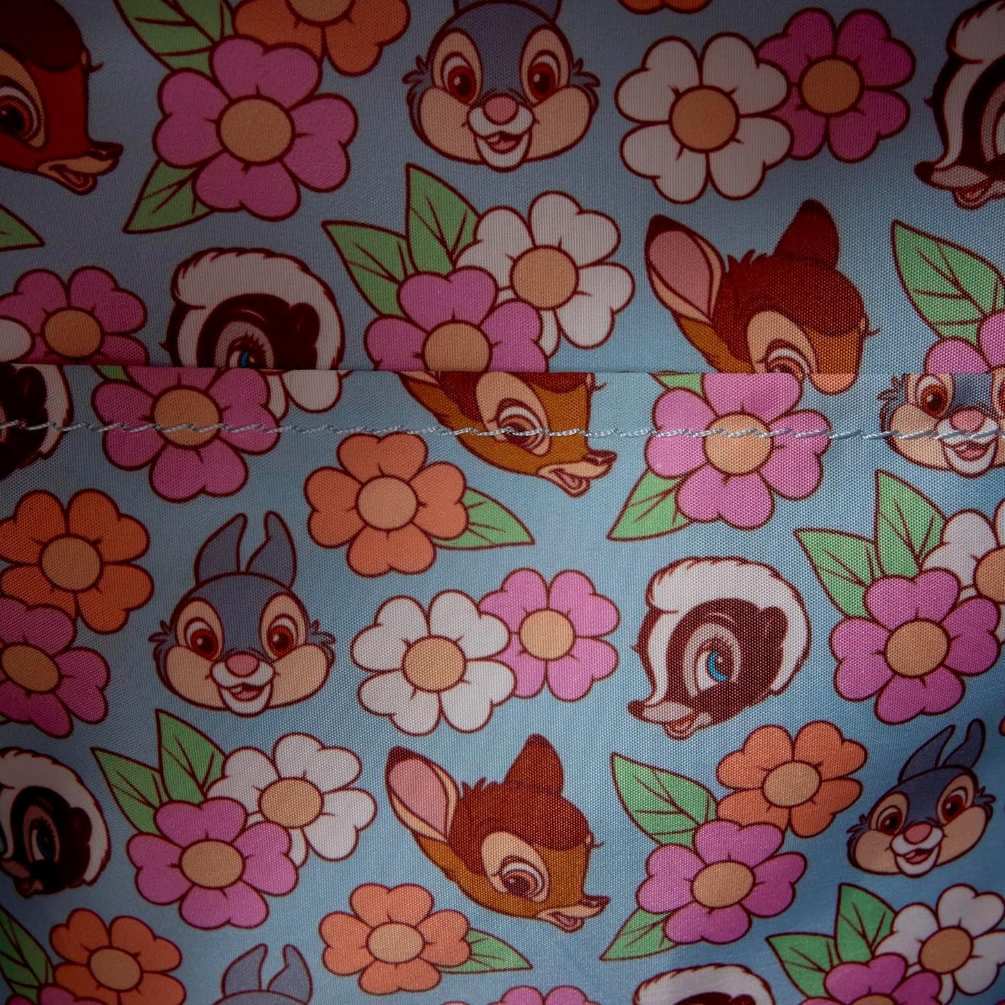 Loungefly Disney Bambi Micro Convertible Mini Mochila y Bolso Bandolera