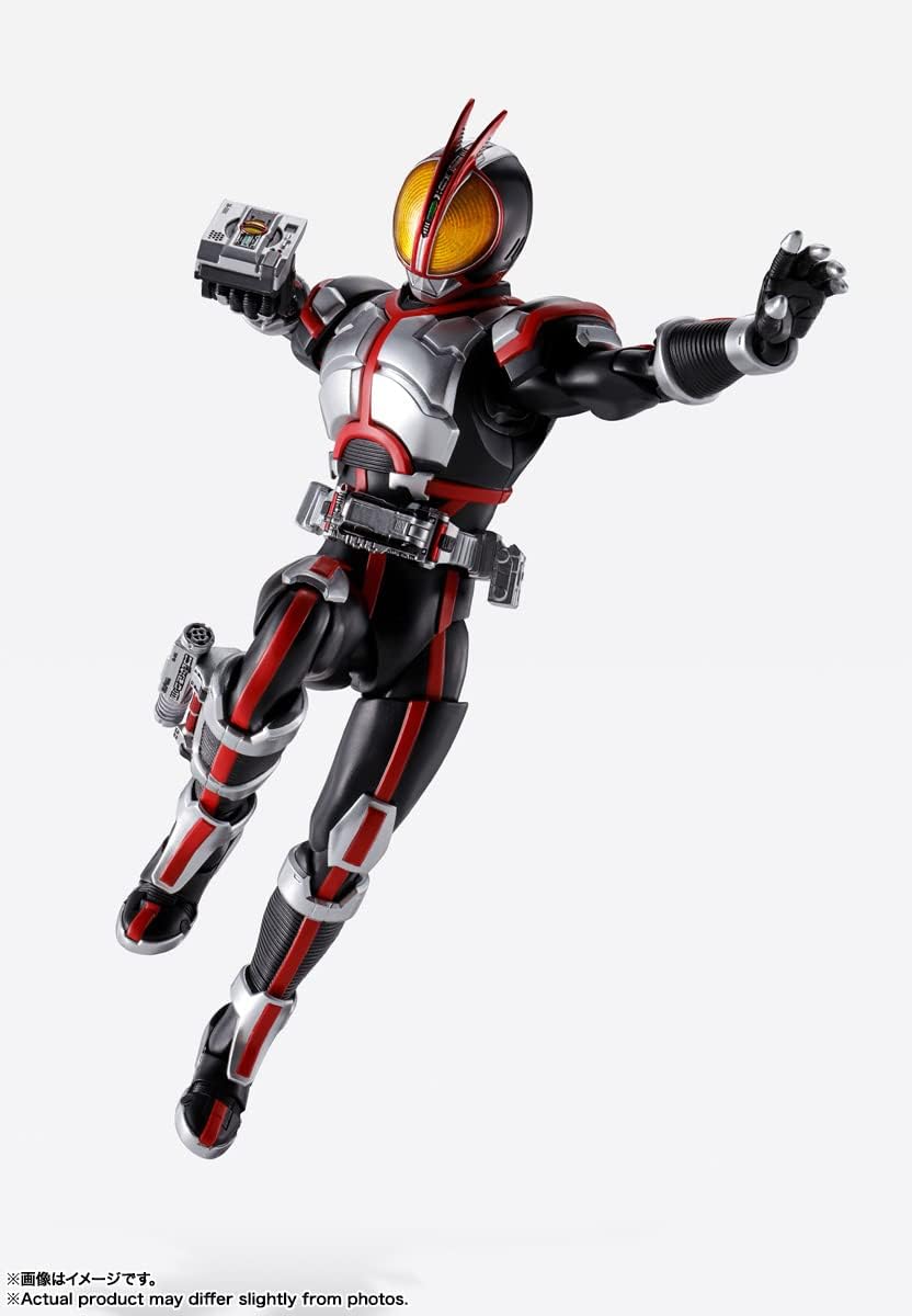 TAMASHII NATIONS S.H. Figuarts Kamen Rider 555 Kamen Rider Faiz (Resale Version), Approx. 5.7 inches (145 mm), PVC & ABS, Pre-painted Action Figure