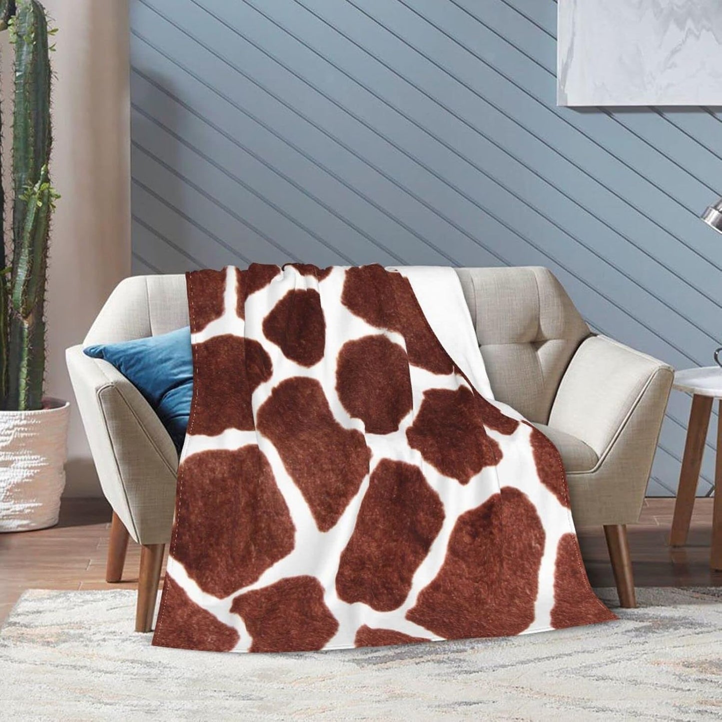 毛布 キリン柄 アニメ 軽量 ブランケット フランネル 洗える 静電気防止 吸湿発熱 暖かい 柔らかい ふわふわ 四季適用 グッズ キャラクター 150×125cm