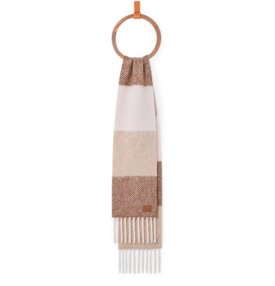 LOEWE Scarf in alpaca and wool - Image 4