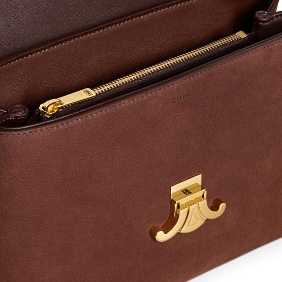 CELINE Medium Nino bag in grained nubuck - Image 4