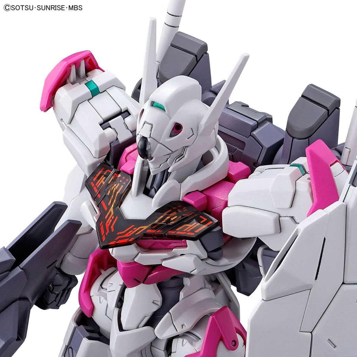 Bandai Spirits 2587102 HG Mobile Suit Gundam Mercury Witch Gundam Lublis, 1/144 Scale, Color-coded Plastic Model