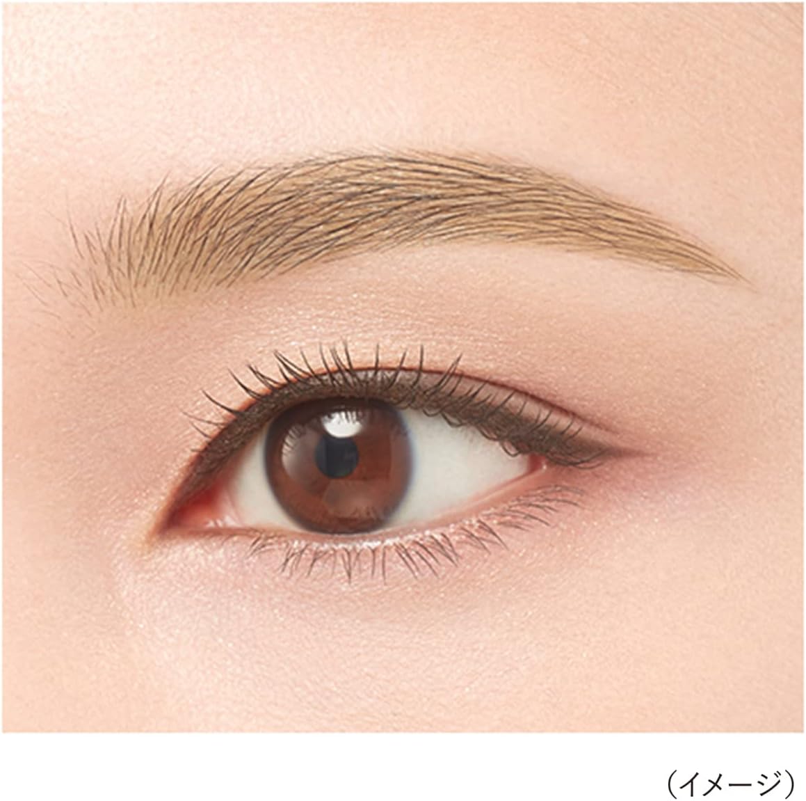 Kiss Me FERME Smooth Touch Eyebrow 02 Olive Brown 0.1g Retractable Eyebrow Pencil with Blur Round Tip Waterproof Formula