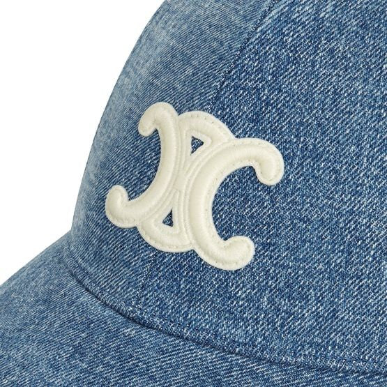 CELINE Baseball cap triumph in denim - Image 4