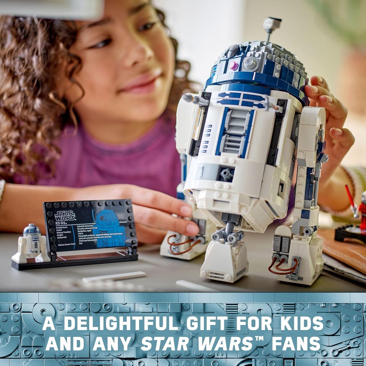 LEGO Star Wars R2-D2 - Juego de juguetes de construcción – Juega o exhibe juguetes de Star Wars para niños y niñas, a partir de 10 años – Ideas de regalo para niños y fans – Incluye 25 aniversario Darth Malak minifigura – 75379
