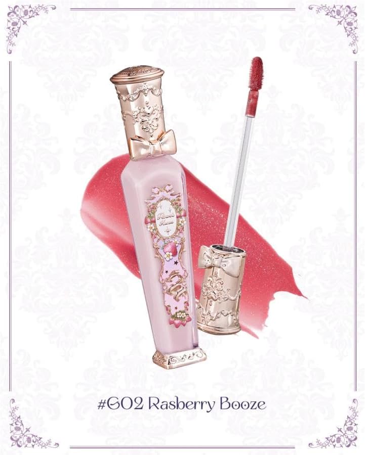 Flower knows (G01 Strawberry Macaron) Strawberry Rococo Series Glow Lip Gloss