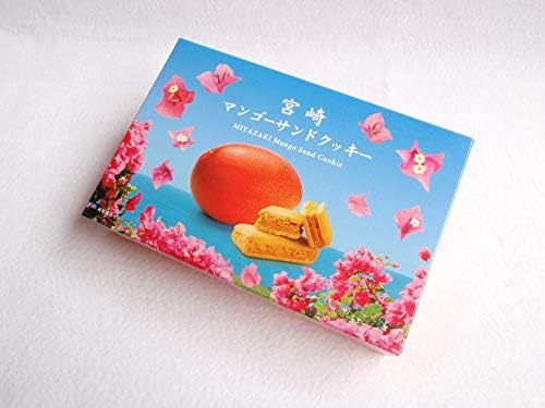 Miyazaki Mango Sandwich Cookies, Miyazaki Shop & Restaurant, 6 Pieces, Produced in Miyazaki Prefecture, Local Souvenir, Bougenbilia Airport
