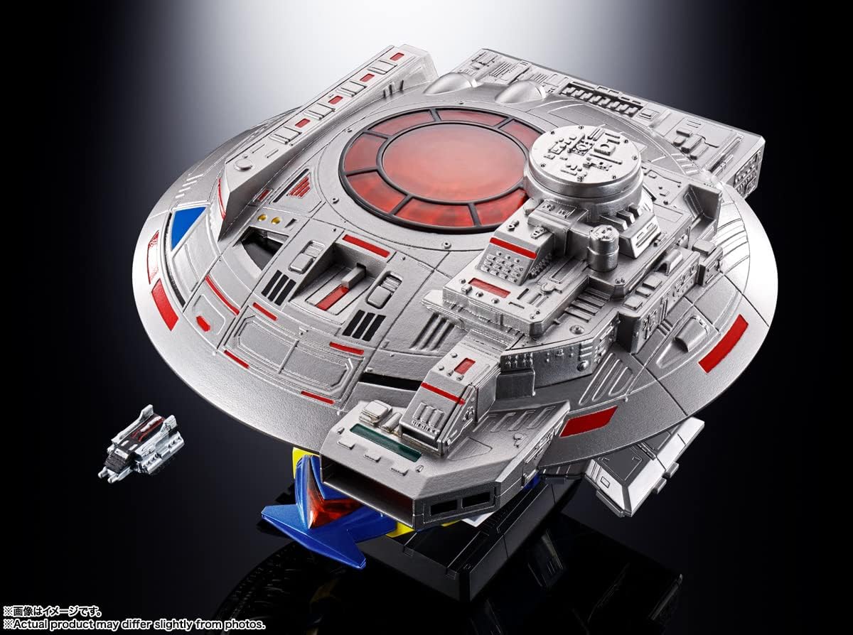 Tamashi Nations GX-106 Soul of Chogokin Space Detective Gaban Electronic Star Beast Dollar & Gilan Disc, Approx. 10.6 inches (270 mm), Diecast, ABS & POM, Pre-painted Action Figure