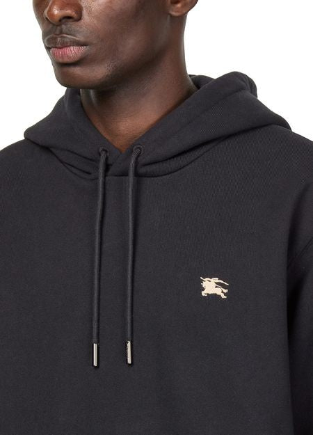 BURBERRY Cotton hoodie with EKD crest - Image 4