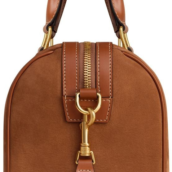 CELINE Medium Boston bag in nubuck calfskin - Image 4