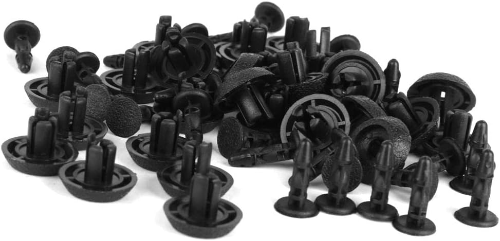 30pcs Nylon Push Clip Rivet for Toyota Camry Highlander Prado