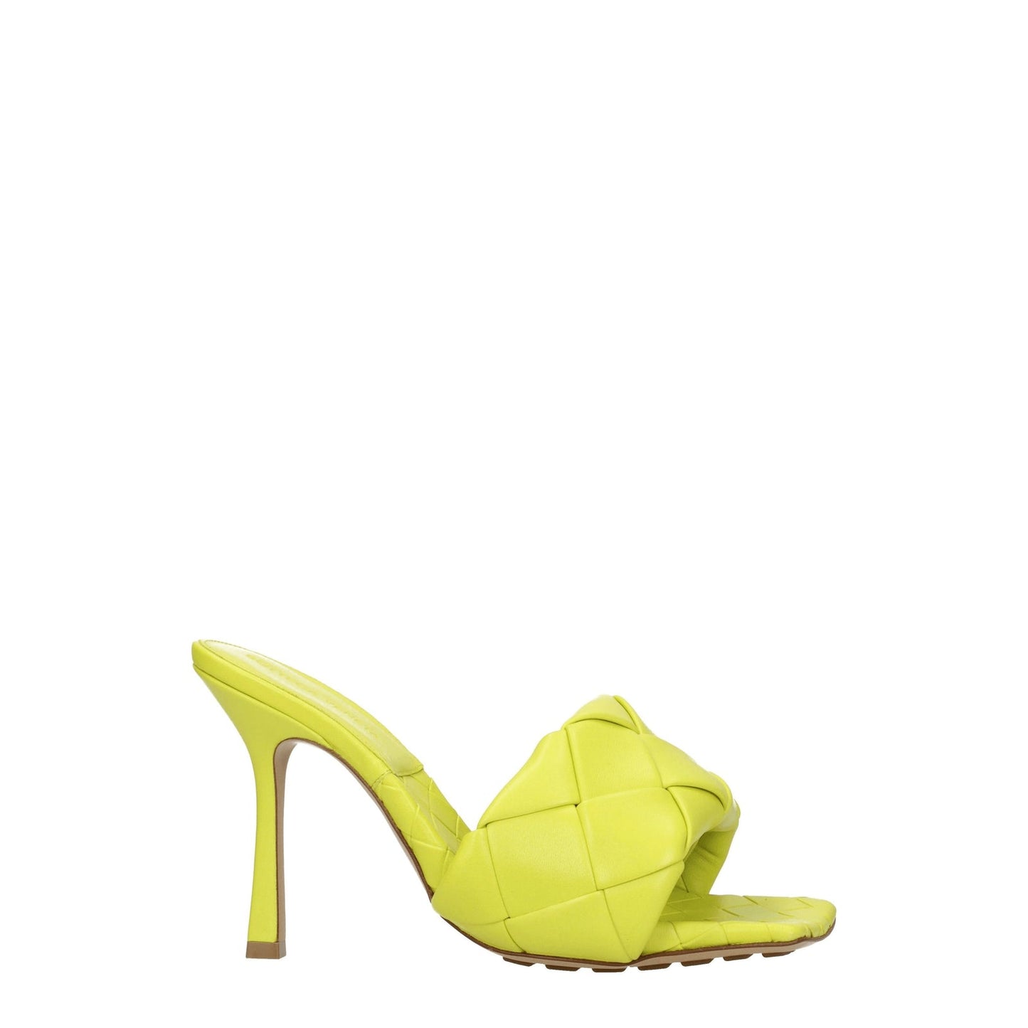Bottega Veneta Sandals Women Leather Green/Kiwi - Image 4