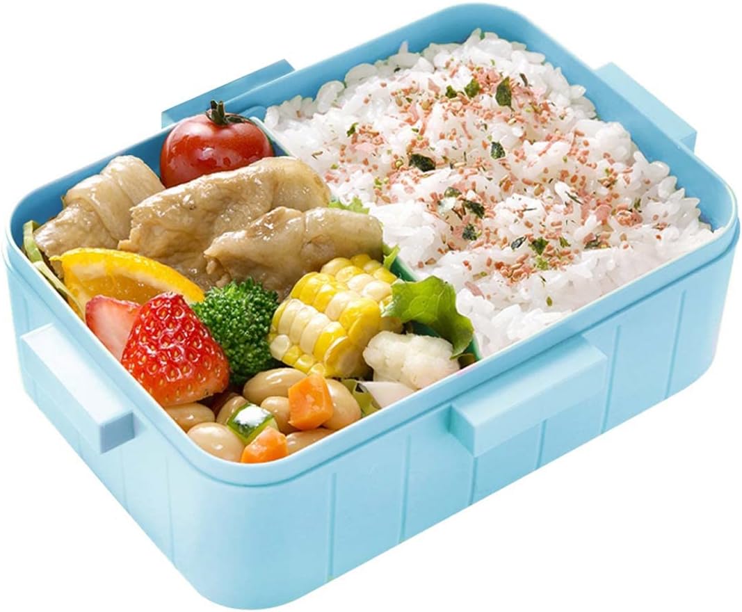 Skater YZFL7AG-A Women's Bento Box, 4-Point Lock, Antibacterial, 22.0 fl oz (650 ml), Dishwasher Safe, Leak Resistant, Made in Japan, Pokemon, Cafe Art