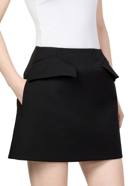 MCQUEEN Wool mini skirt - Image 4