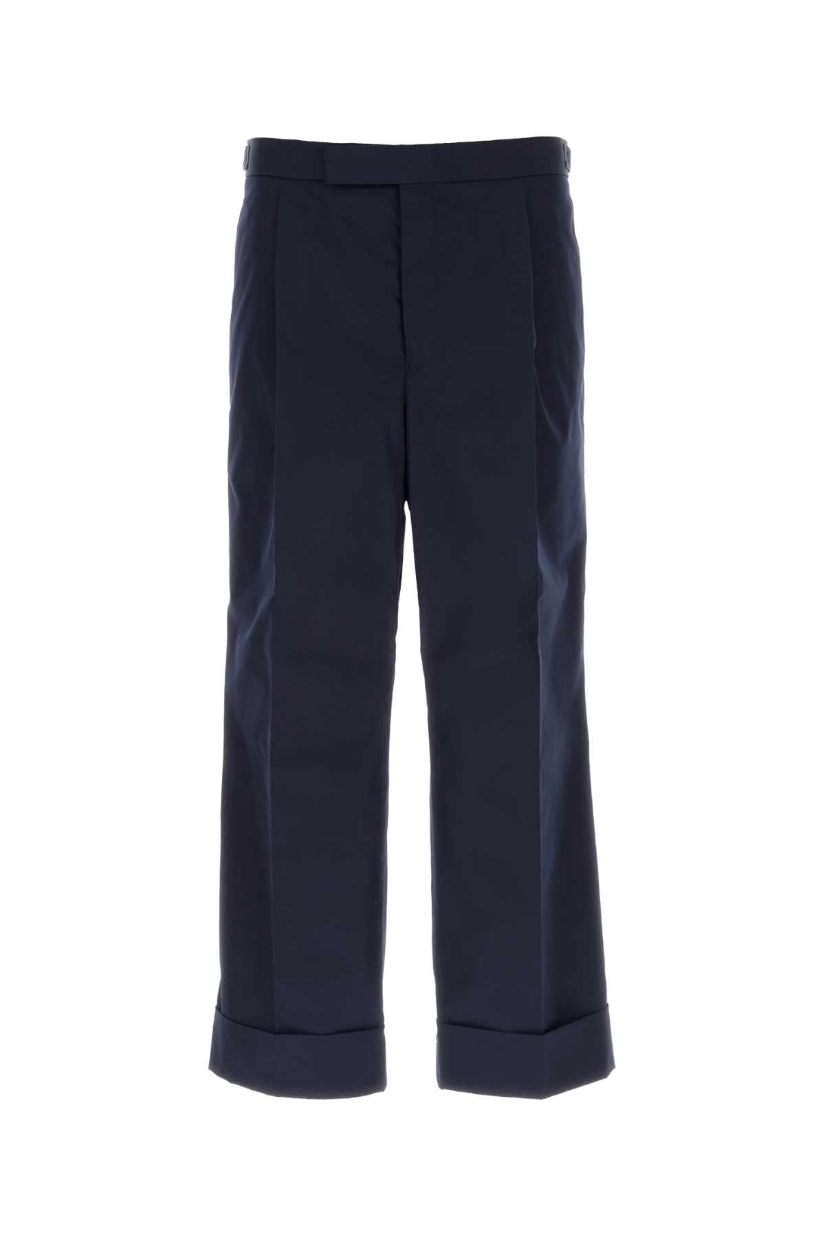 Thom Thom Browne Navy Blue Polyester Blend Pant - Image 4