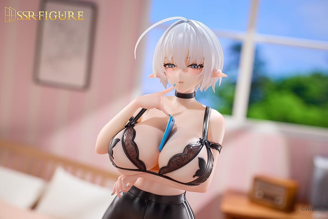 Original Scale Figure, SSR FIGURE, Nauphelia, 1/6 Scale, Complete Figure, PVC & ABS, Painted & Assembled Product, 1/6 Scale, 2 x Dedicated Bases, Total Height Approx. 11.0 inches (280 mm