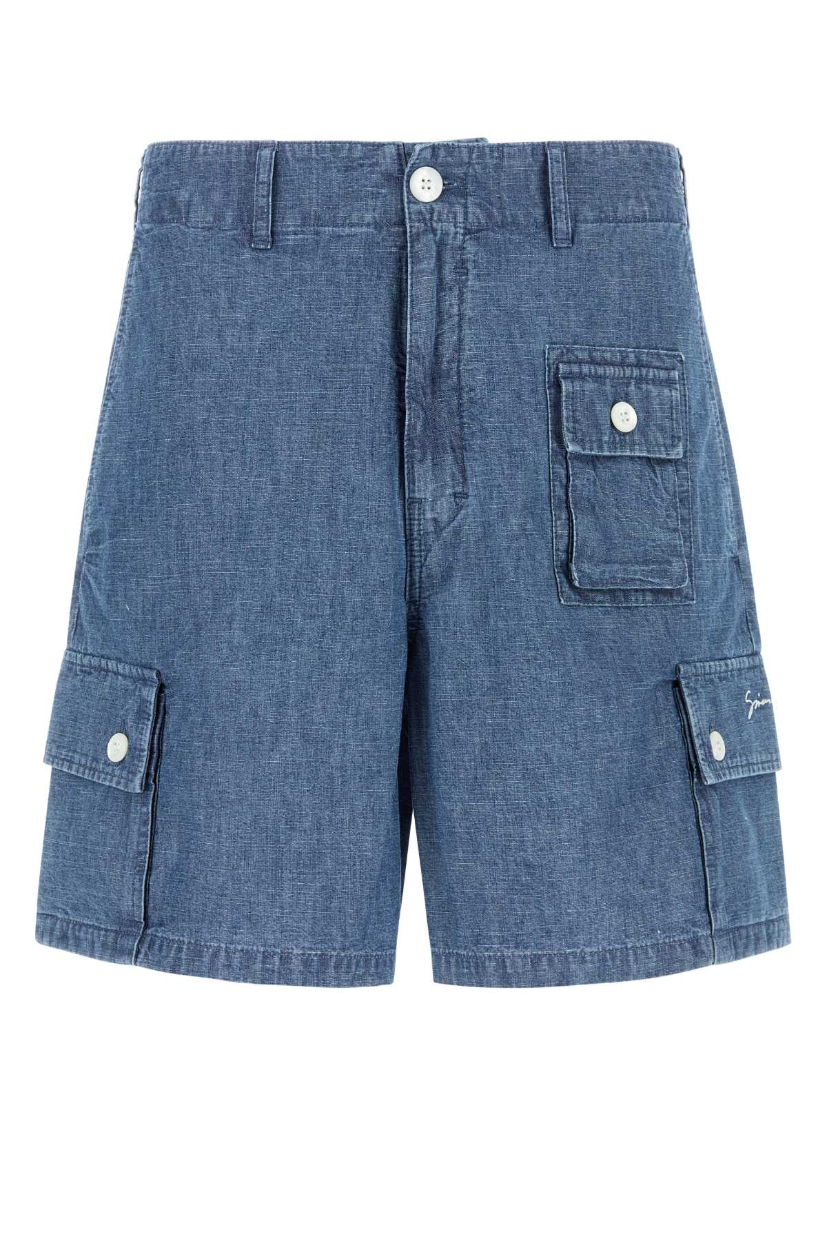 Givenchy Givenchy Denim Bermuda Shorts - Image 4