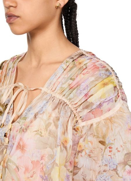 ZIMMERMANN Illuminate drawn long sleeves blouse - Image 4